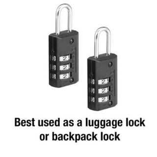 [Hỏa tốc HCM] Bộ 2 khóa vali Master Lock 646T - MSOFT