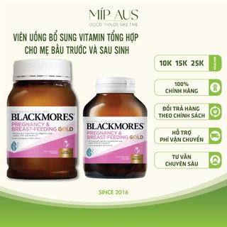 Vitamin tổng hợp cho bà bầu và mẹ cho con bú - blackmores pregnancy and breast-feeding gold - 60/120/180 viên