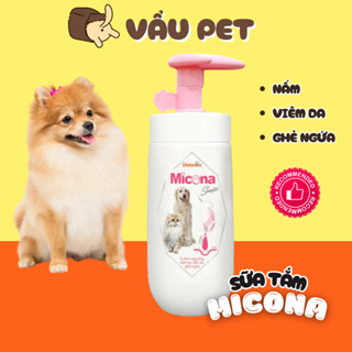 Sữa Tắm Trị Nấm Cho Chó Mèo Micona Vemedim 200ml - Sữa Tắm Chó Mèo Ngừa Viêm Da Vẩu Pet Shop
