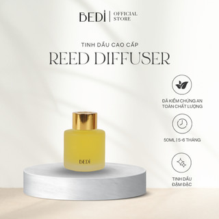 Tinh dầu khuếch tán cao cấp reed diffuser 50ml - bedi mùi hương thư giãn thơm phòng