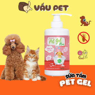 Sữa Tắm Cho Chó Mèo Modern Pet Gel Plus 500ml Trị Ve Rận Bọ Chét - Sữa Tắm Chó Mèo Vẩu Pet Shop