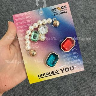 Crocs charms_deep color gem 5 packs