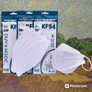 Khẩu trang KF94 DUY NGỌC, kháng khuẩn,dùng 1 lần, thùng 300 chiếc
