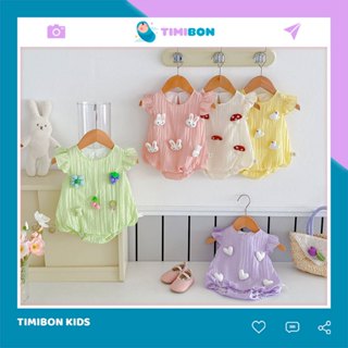 Body Chip Cho Bé Gái Cánh Tiên Voan Tơ Nhăn Mềm Mát, Bodysuit Cho Bé, Quần Áo Trẻ Em Mùa Hè - [BDCHIP57]