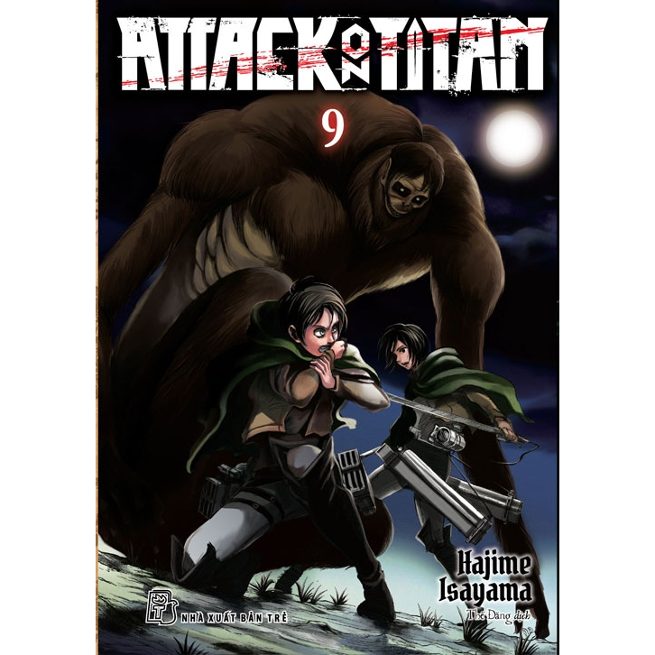 Sách - Attack On Titan tập 09 - Hajime Isayama - Bản thường (NXB Trẻ)