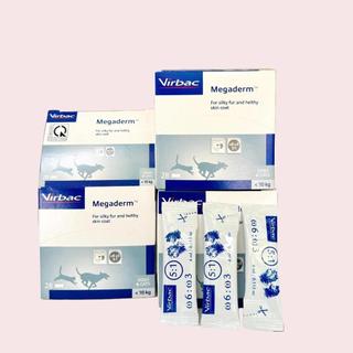 Gel mượt lông cho chó mèo virbac megaderm túi 4ml bổ sung dinh dưỡng cho lông