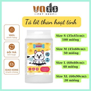 [Mã 99FMCG giảm 7% tối đa 100K đơn 500K] Tả than hoạt tính cho chó mèo Doog&Caat - Tã/tấm lót than hoạt tính cho chó mèo