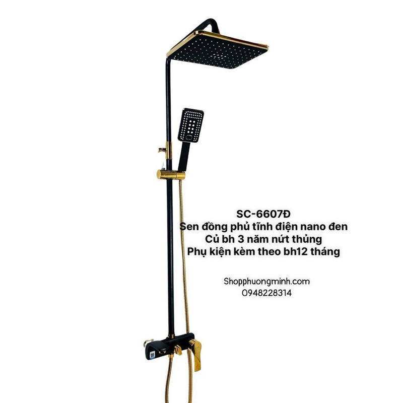 Sen cây đồng mạ vàng đen
