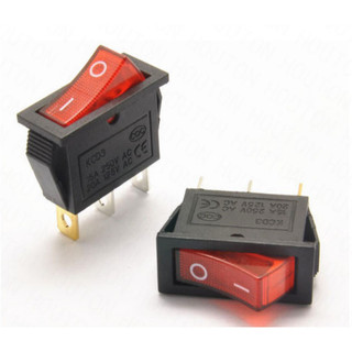 Công tắc kcd3 16a có đèn báo