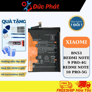 Pin xiaomi bn53/ redmi note 9 pro-4g/ 10 pro-4g