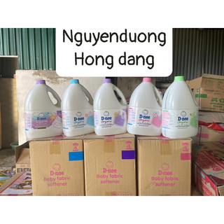 Dnee - nước giặt xả quần áo cho trẻ em dnee thái lan 3000ml tem công ty đại thịnh