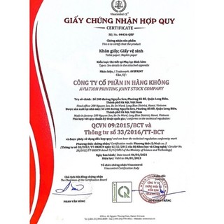 KHĂN GIẤY ĂN NAPKIN HÀNG KHÔNG (24cm, 33cm)