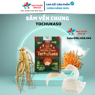 Sâm yến chưng yến sào 35% - nhân sâm - đông trùng hạ thảo, tăng cường sức khỏe
