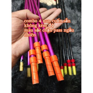 Combo 4 nan cánh cuốn sẵn chặn pass và amiang hoặc china
