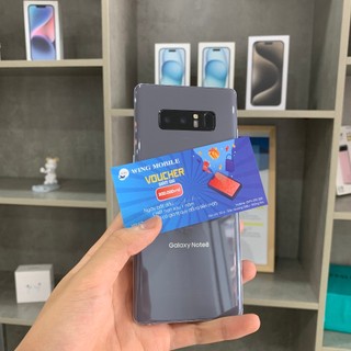 Đt ss galaxy note8 - xám - hình thức 98% - bộ nhớ 64gb - zin all - bảo hành 3 tháng - tặng full pk