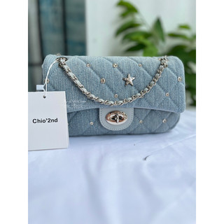 [ Sẵn] [CHÍNH HÃNG] Túi xách denim Chio2nd