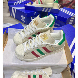 [ Gạo Sneaker ] giày thể thao sò kẻ xanh đỏ cao cấp