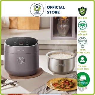 Nồi Cơm Điện Bear DFB-P30L6 Lõi Nồi Inox 304, Chống Dính, Dung Tích 3L, BH 12 tháng