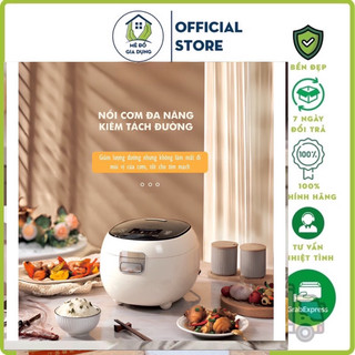 Nồi Cơm Tách Đường Đa Năng Soulwell, Hầm, Hấp, Lòng Nồi Inox, Dung Tích 3L, BH 12 tháng
