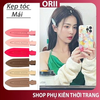 Kẹp tóc mái ,kẹp tóc mái dễ thương hình chiếc lá nhiều màu ,kẹp tóc 1k ,kẹp giá rẻ phong cách lolita .