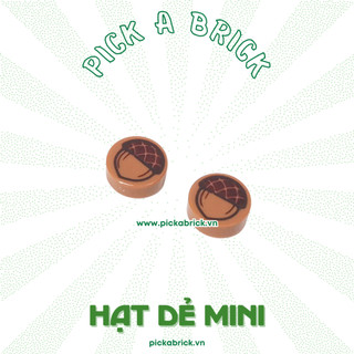 Lẻ Hạt dẻ mini - Đồ chơi lắp ráp xếp hình MOC mô hình hạt dẻ thức ăn cho sóc