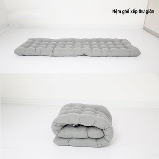 Đệm dùng cho ghế gấp xếp thư giãn đa năng, nệm bông dày