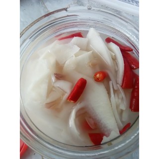 măng chua hand made tỏi ớt