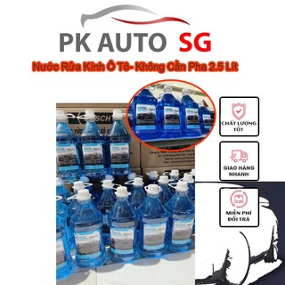  Nước Rửa Kính Xe Ô Tô Xe Hơi Không Cần Pha Chai 2.5 lít - Sự Sạch Sẽ và Rõ Ràng Cho Tầm Nhìn Hoàn Hảo 