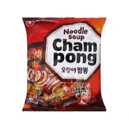 Thùng 20 gói mì hải sản champong ramyun nongshim hàn quốc 124g