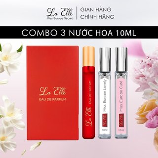  Nước hoa nữ La Elle Cute - Lovely - Secret Hương thơm tinh tế, sang trọng