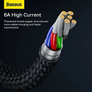 Cáp sạc BASEUS 100W USB Type C cho Huawei Honor