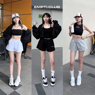 QUẦN SHORT NỮ CHÂN CUA THÊU EMPTI.CLUB QS-02