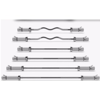 Đòn tạ phi 50 chuẩn olympic, đòn tạ 120cm, 150cm, 180cm,200cm, 220cm, đòn cong, đòn cao cấp nhập khẩu kèm khóa tạ đòn tạ