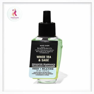 Tinh dầu thơm phòng Bath & Body Works White Tea & Sage 24ml