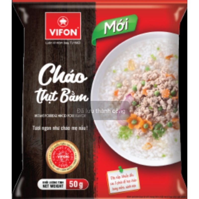 cháo thịt bằm vifon 50g