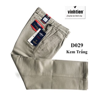 Quần kaki 1 Ly Trung Niên Vĩnh Tiến Cotton Cao Cấp 499 - D029