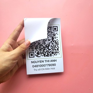 Mã qr code ngân hàng 🍀freeship🍀 tiemtuu