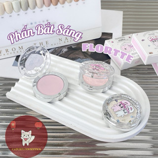 [FLORTTE] Phấn Bắt Sáng FLORTTE Dạng Phấn Lì Thỏ Bunny Hũ tròn Xinh Xắn Esther Bunny Highlighter