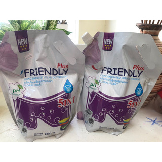 Nước giặt xả friendly 6in1 thái lan 2100ml