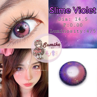 Slime Violet : Kính áp tròng omber/ cosplay, Douyin dùng 1 năm
