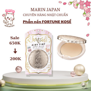 Phấn phủ nén kiềm dầu nâng tone da hàng cao cấp kose fortune nhật bản