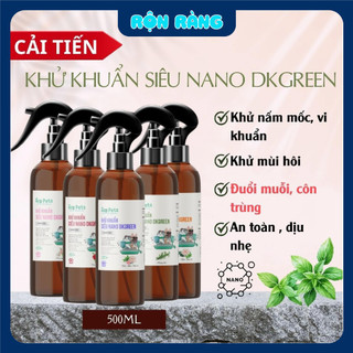 Xịt khử khuẩn nano bạc dkgreen ecopets - xịt vệ sinh lành tính chó mèo