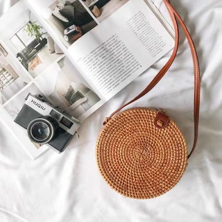 Túi Mây Đan Phong Cách Thời Trang Vintage