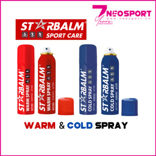 Chai xịt làm nóng/lạnh starbalm 150ml