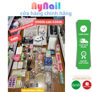 Bộ Đồ Học Viên Nail- Làm Móng Sơn Gel - Combo Làm Móng mở tiệm