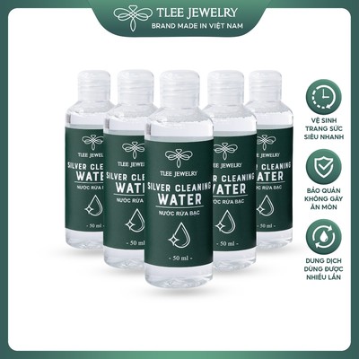 Nước rửa trang sức bạc TLEE dung dịch làm sáng bóng bạc như mới 50ml TLEE JEWELRY PK0110
