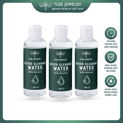 Nước rửa trang sức bạc TLEE dung dịch làm sáng bóng bạc như mới 100ml TLEE JEWELRY