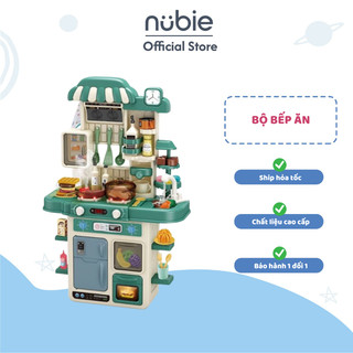 Bộ đồ chơi nấu ăn nhà bếp cho bé cao cấp 48 món có tạo khói, bộ đồ chơi nấu ăn bằng nhựa an toàn cho bé-hồng