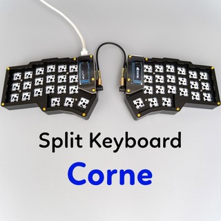 Bàn phím cơ Corne case mica