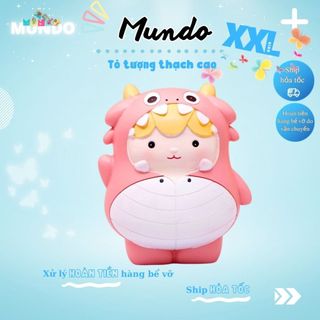 Tượng tô màu cao cấp chọn mẫu SIZE XXL Khủng long CUTE, tượng thạch cao MUNDO